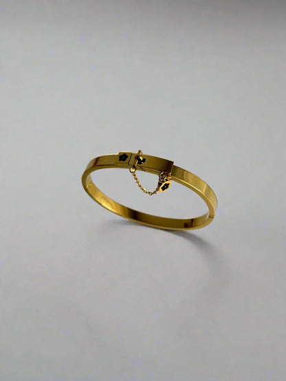 Golden Blossom Bangle